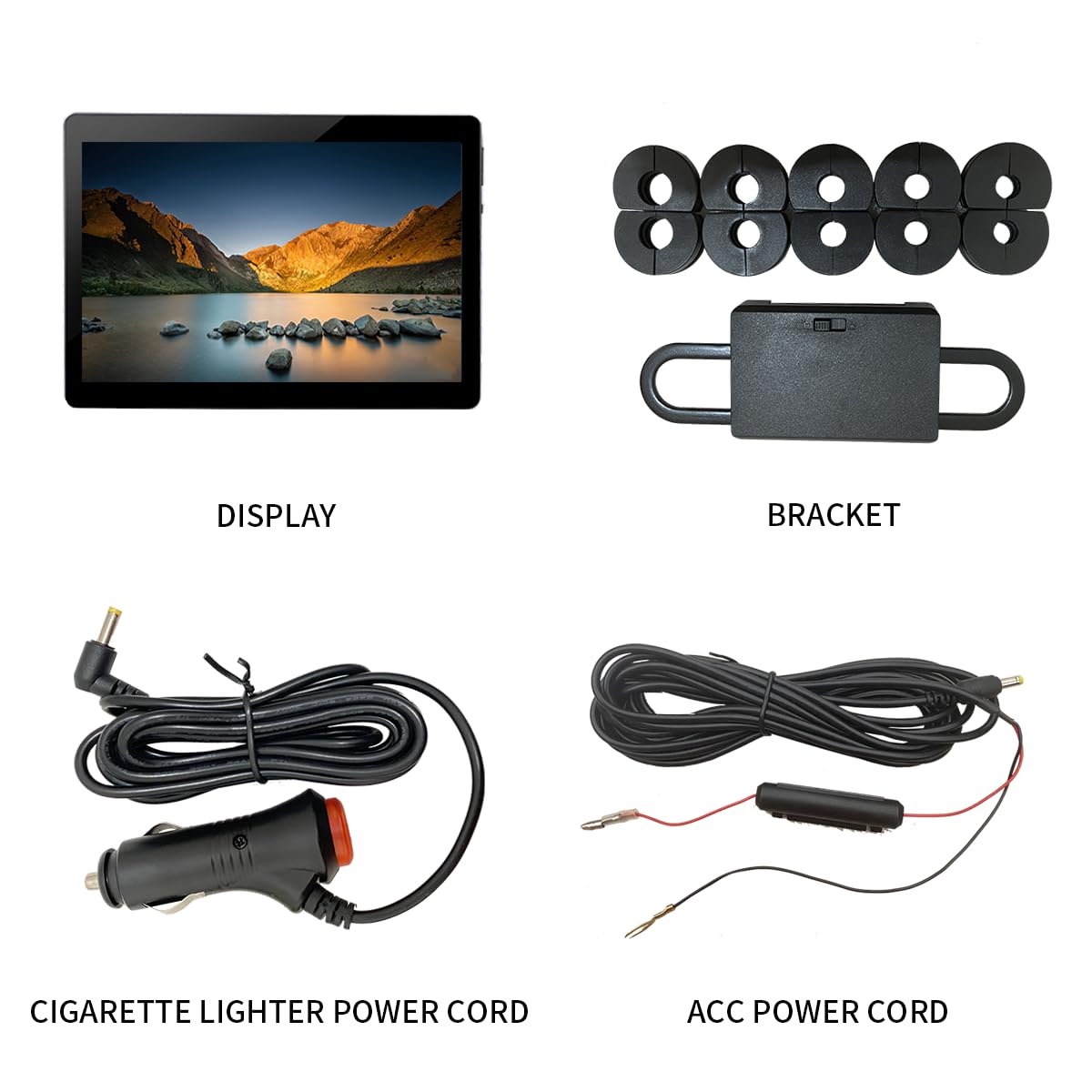 10.1 Inch 4G+32G Android Headrest Tablet with WiFi, Sync Screen & Phone Mirroring - IPS Touch Screen Car Backseat TV Monitor for Kids Entertainment & Long Road Trips