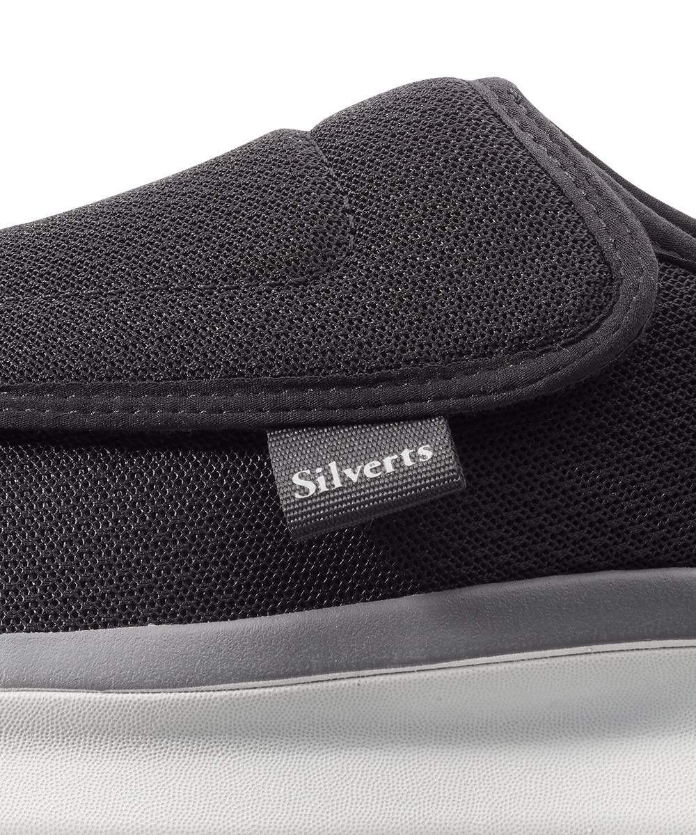 **Silvert's Adaptive Comfort Shoes for Men - Extra Wide Walking Shoes with Easy Touch Closures | Best Orthopedic Footwear for Seniors & Elderly | Ideal for Daily Walks, Travel & Mobility Support**