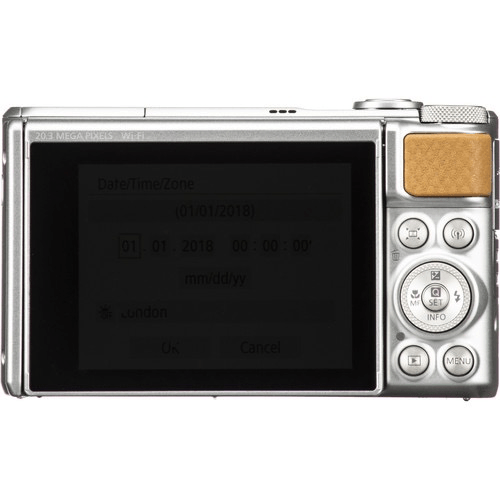 Canon PowerShot SX740 HS 20.3MP Digital Camera with 40x Optical Zoom, 4K Video, Wi-Fi & NFC (Silver) - Perfect for Travel Photography, Vlogging, and Family Events