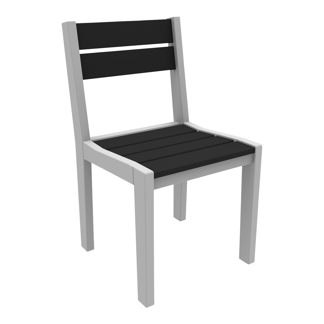 Stylish Coastline Cafe Dining Chair - Modern Wooden Bistro Chair for Kitchen, Restaurant & Patio - Perfect for Home, Cafe & Outdoor Dining