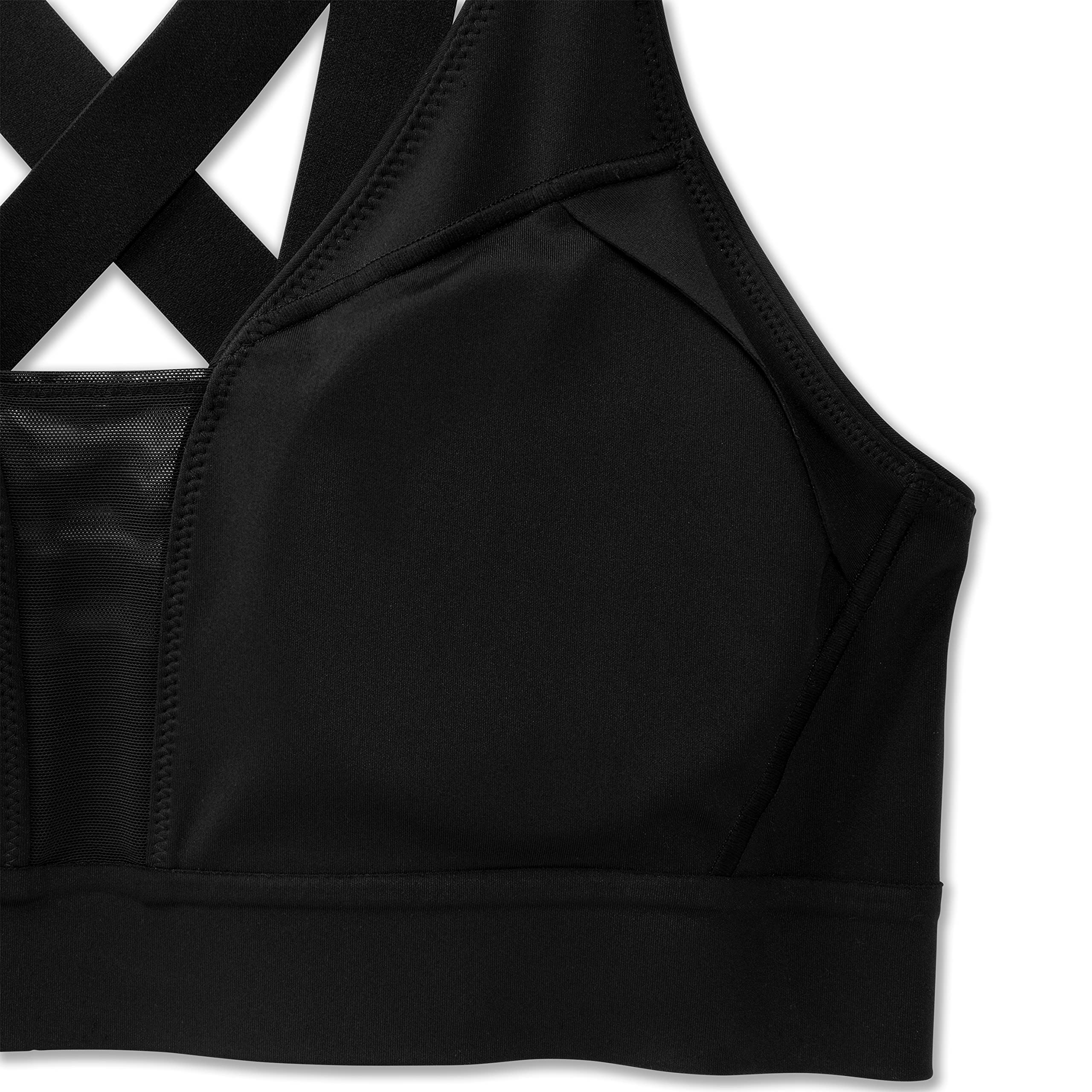 Brooks Women's Plunge Sports Bra - High Support Workout Bra for Running, Yoga, Gym & High-Intensity Training | Moisture-Wicking & Breathable Fabric | Perfect for Active Lifestyles & Fitness Enthusiasts