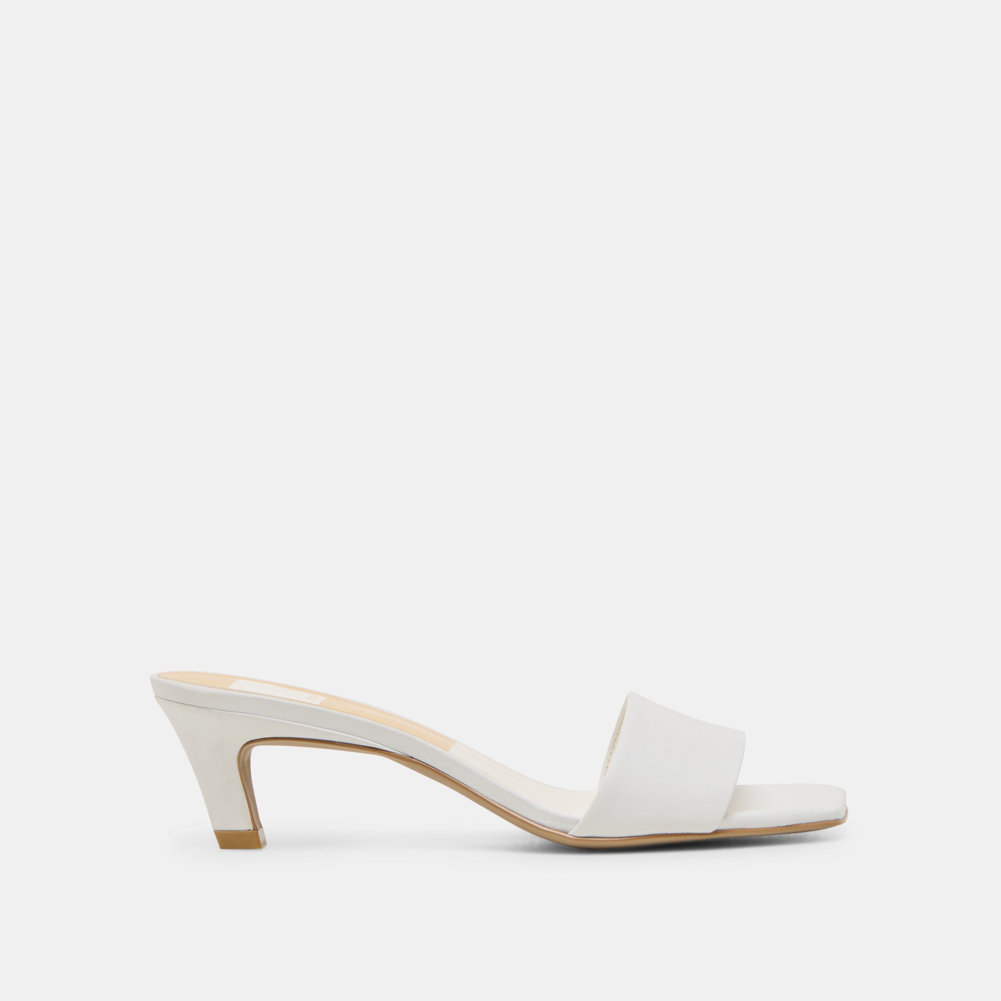 REXA HEELS Women's Genuine White Leather High Heels - Elegant & Comfortable for Weddings, Parties & Office Wear