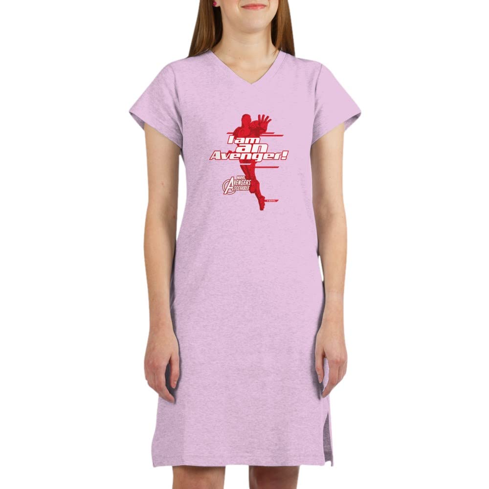 Avengers Iron Man Graphic Nightshirt for Men & Women - Soft & Comfortable Sleepwear for Marvel Fans | Perfect for Lounge, Sleep & Superhero Themed Parties