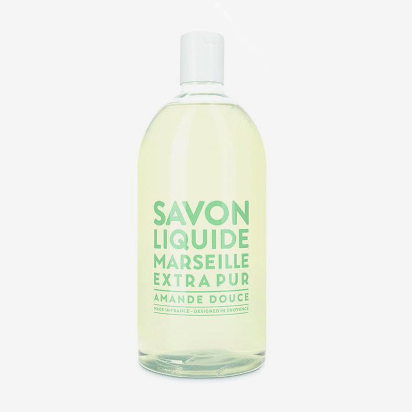 Compagnie de Provence Refillable Liquid Soap | Natural Hand Soap Refill for Home & Kitchen | Eco-Friendly Soap Dispenser Refill - Perfect for Bathroom, Guest Room & Office Use