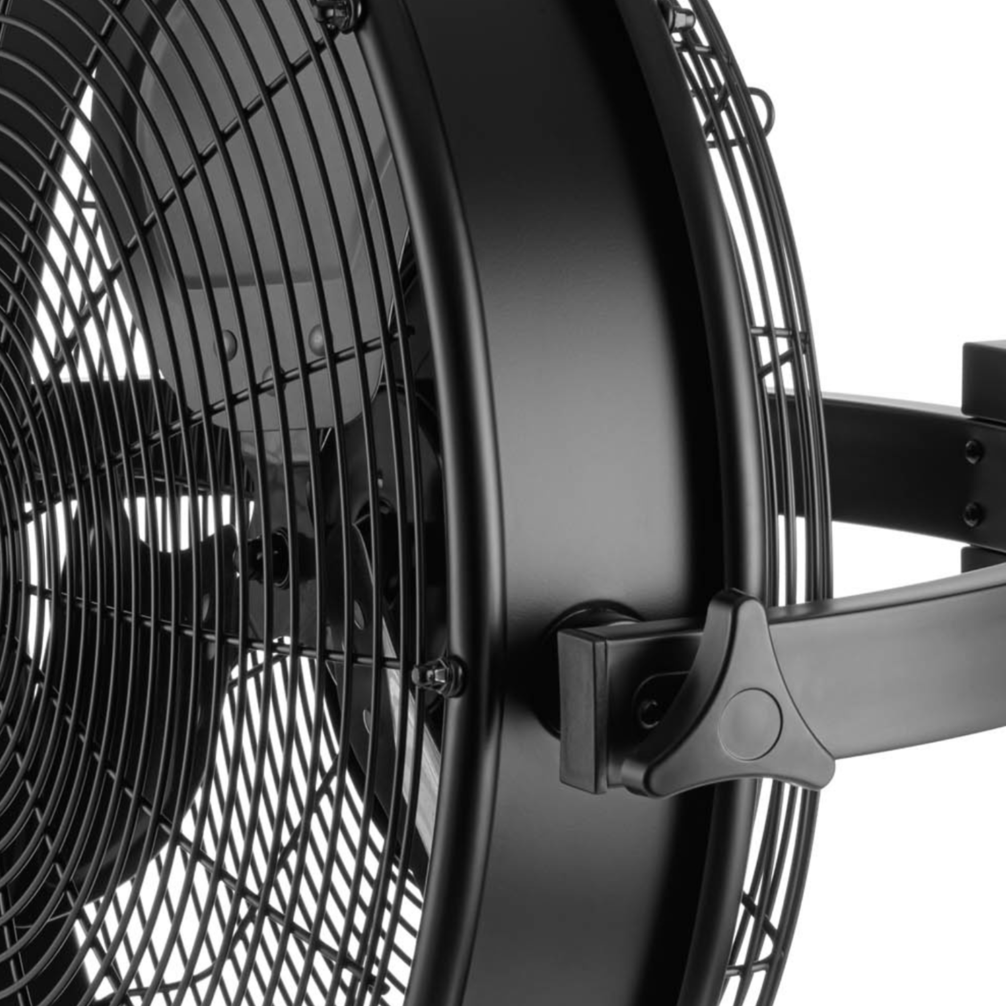 Honeywell 53031-98 Wet Rated Outdoor Patio Fan - Black Wall Mounted Ceiling Fan with Remote Control for Porch, Gazebo & Backyard