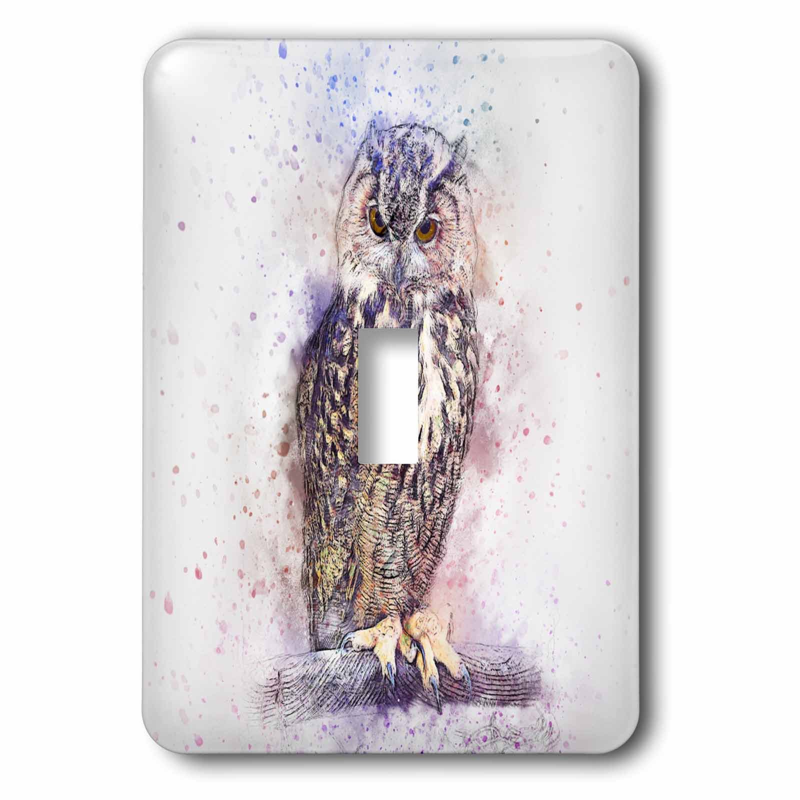 3D Rose Light Switch Cover - Decorative for Home & Office