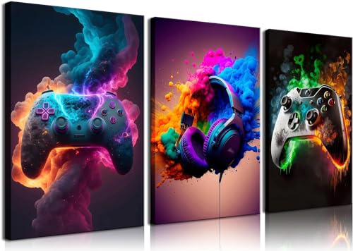 Colorful Splash Game Canvas
