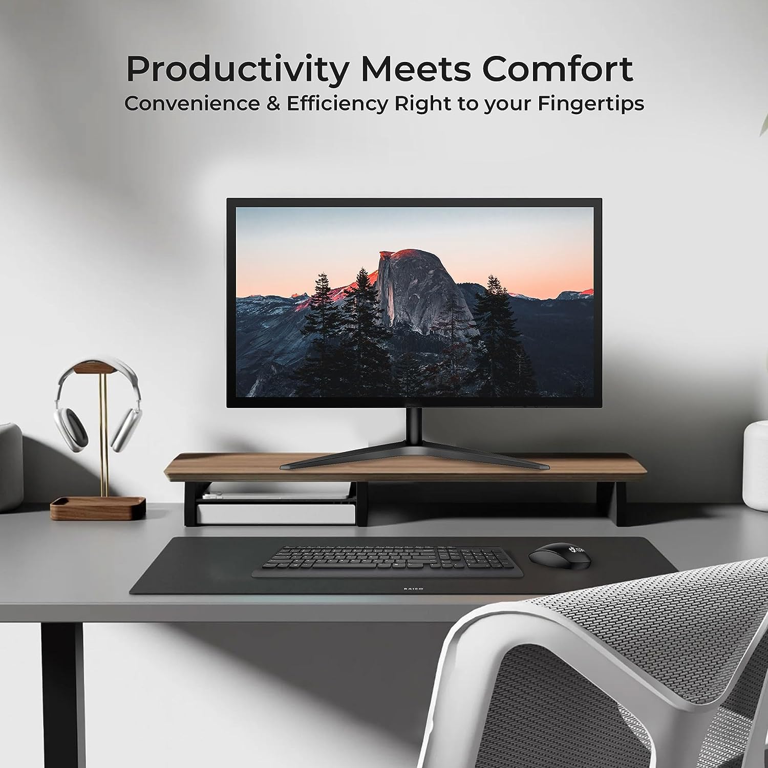 Lenovo All-in-One Tiny Desktop PC with 22