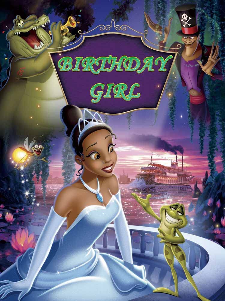 Frog Princess Party Banner 7x5Ft - Baby Shower & Birthday Decor