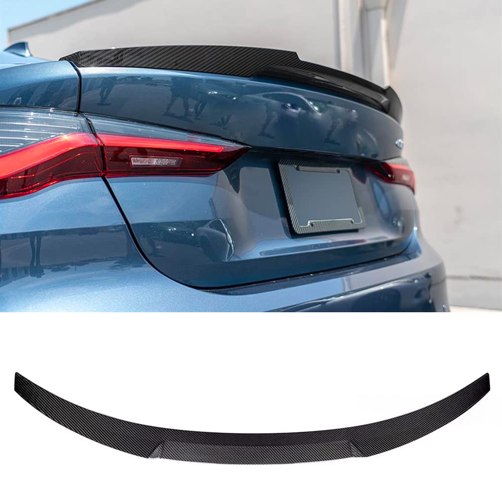 2021-2025 BMW G22 4 Series 430i & G82 M4 Genuine Carbon Fiber Rear Trunk Spoiler - High Performance Car Styling Accessory for Sporty Look & Aerodynamics