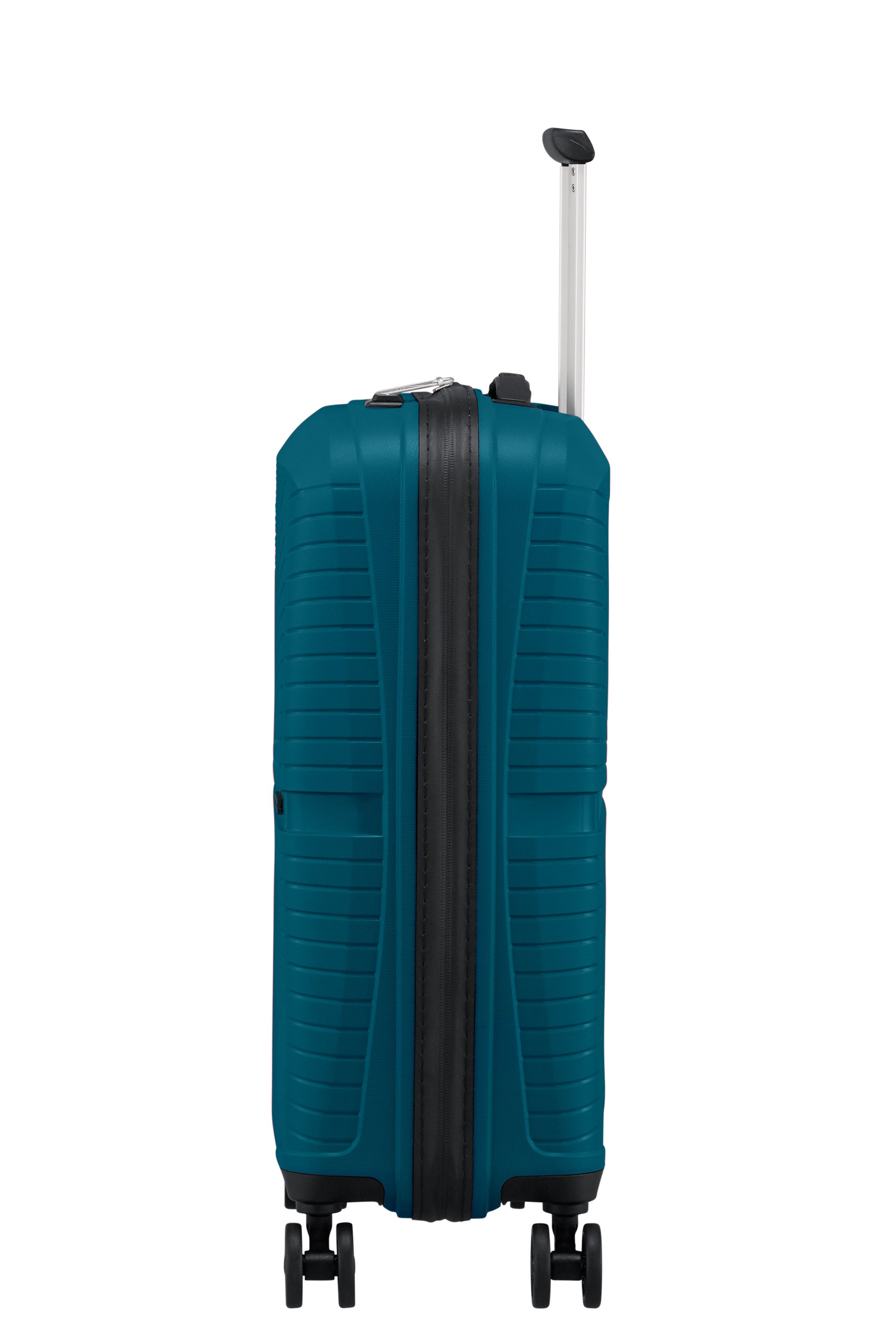 American Tourister Airconic 55cm Small Carry-On Suitcase - Lightweight Spinner Luggage with 4 Wheels, Deep Ocean Blue | Perfect for Weekend Trips & Air Travel
