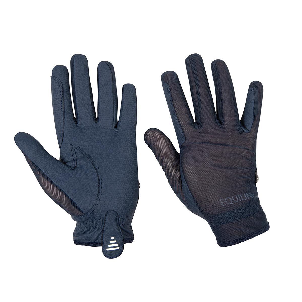 Equiline Summer Riding Gloves - Breathable Equestrian Gloves for Women & Men - Perfect for Horseback Riding, Training & Outdoor Activities