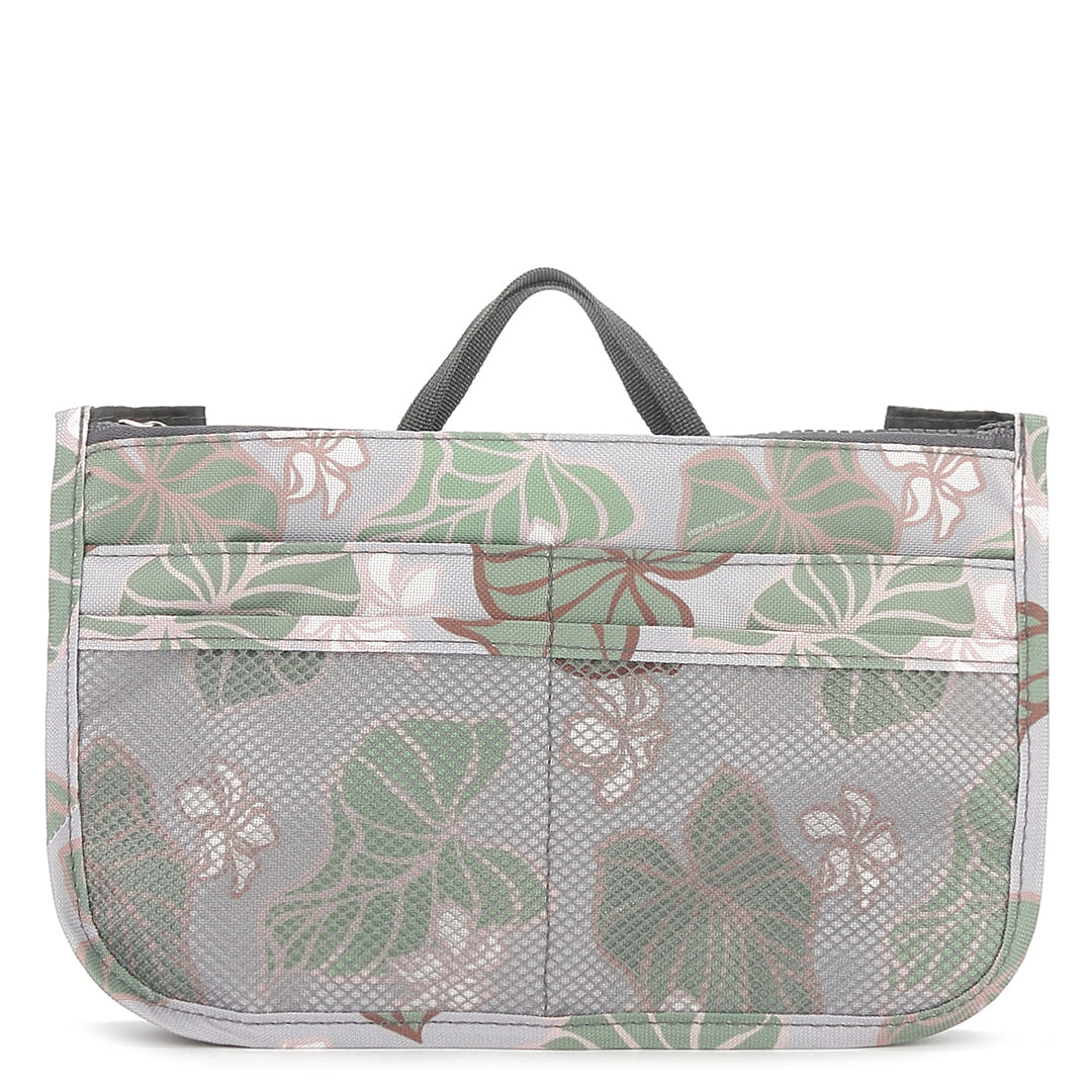 Makiko Large Kalo Grey Bag Organizer - Premium Travel & Handbag Storage Solution for Women | Perfect for Purses, Totes & Carry-On Luggage