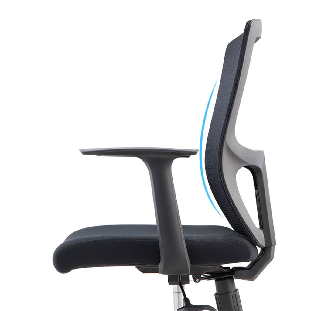 Ergonomic Mesh Office Chair with 360-Degree Swivel & Adjustable Height - Breathable Back Support for Home Office, Conference Room, and Workspace Comfort
