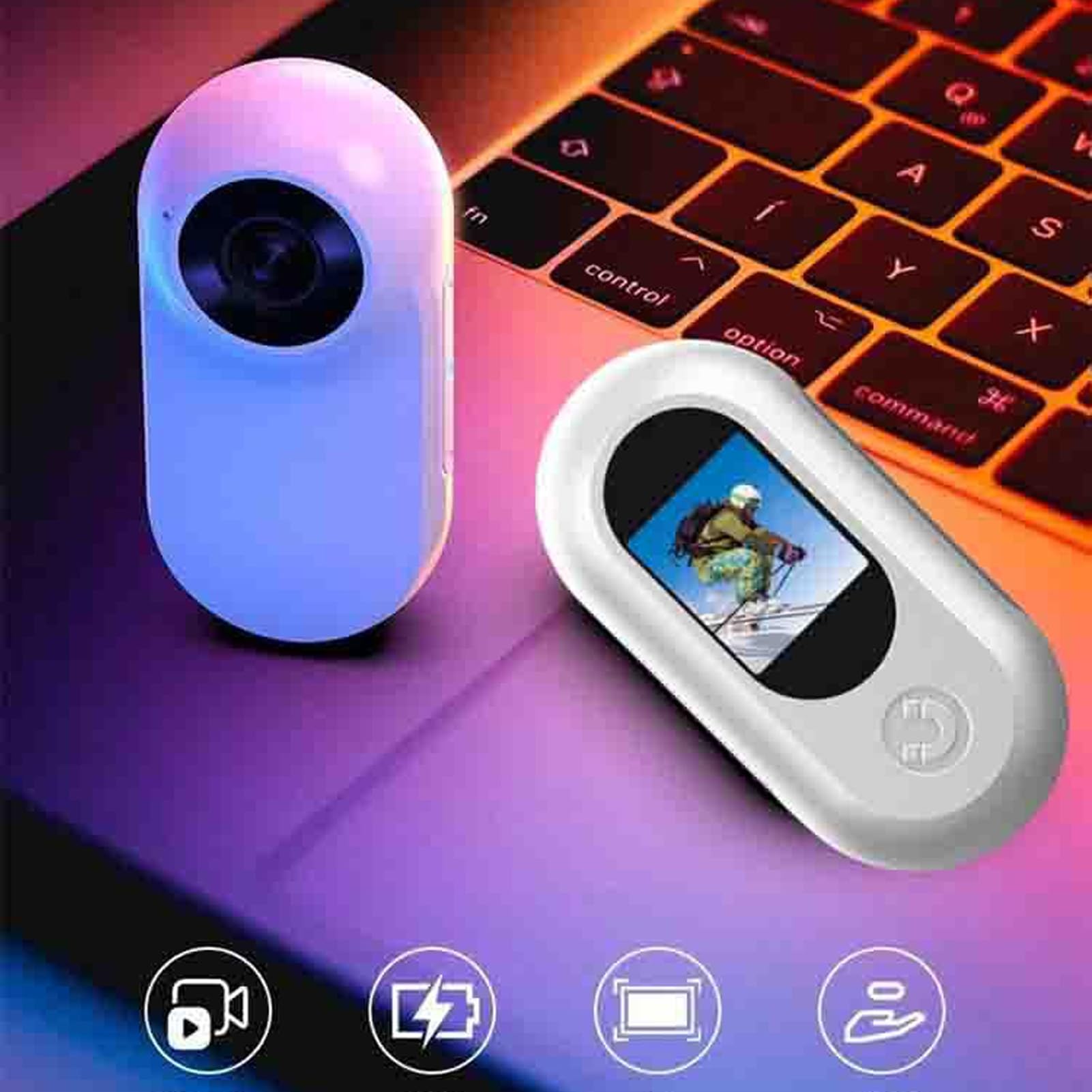 XUMIUZIY Body Camera with 0.96