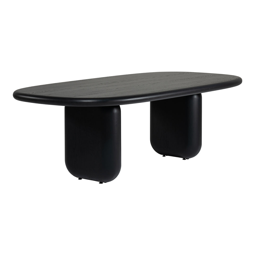 Cairn Modern Dining Table - Solid Wood Kitchen Table for 6 - Perfect for Family Dinners & Entertaining Guests