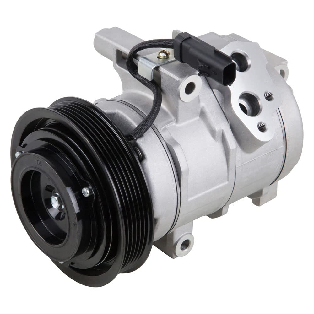AC Compressor & A/C Clutch Replacement for 2005-2010 Dodge Charger Magnum & Chrysler 300 2.7L V6 - OEM Quality 60-02154NA - Perfect for Summer Cooling & Auto AC Repair