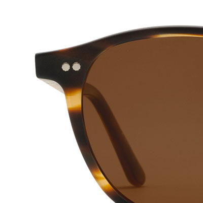 LANDRY Matte Hickory Polarized Sunglasses - UV Protection & Anti-Glare for Outdoor Activities, Driving, and Beach Vacations
