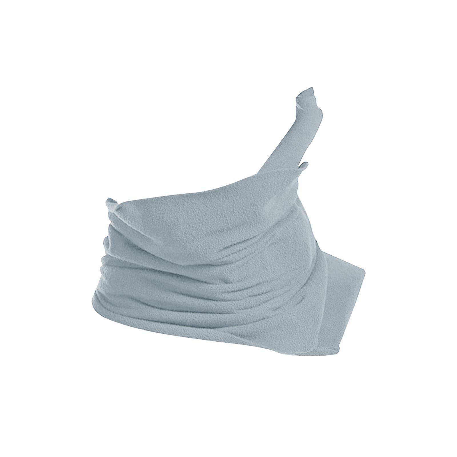 THE STYLE SUTRA® Adjustable Airplane Travel Neck Pillow - Light Gray Memory Foam Head Support Cushion for Long Flights, Road Trips & Office Napping | Travel Accessories | Luggage Equipment