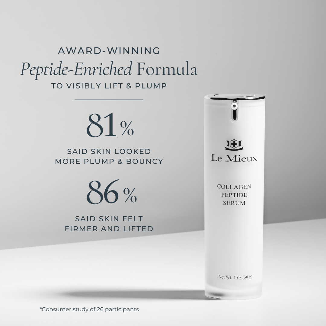 Best Collagen Peptide Serum for Anti-Aging & Skin Rejuvenation - Hydrating Face Serum for Wrinkles & Fine Lines - Perfect for Night Routine & Daily Skincare