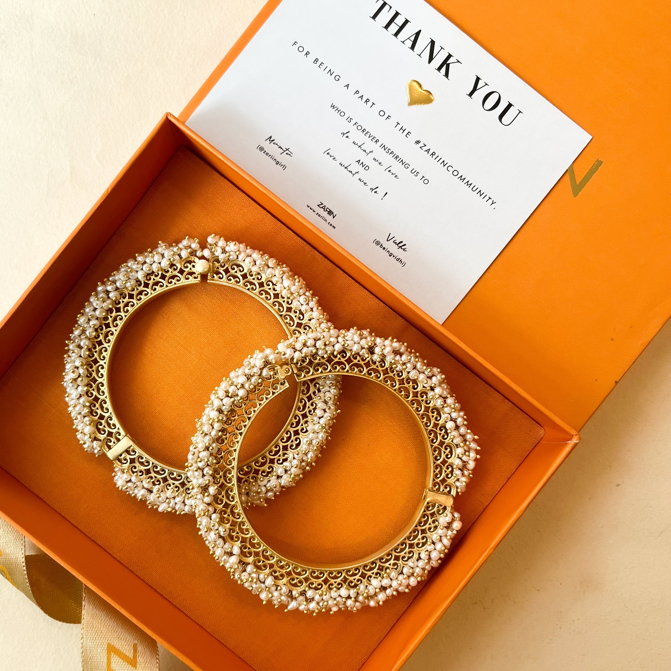Elegant Pearl Filigree Bangles for Women - Vintage Style Jewelry for Parties, Weddings & Special Occasions