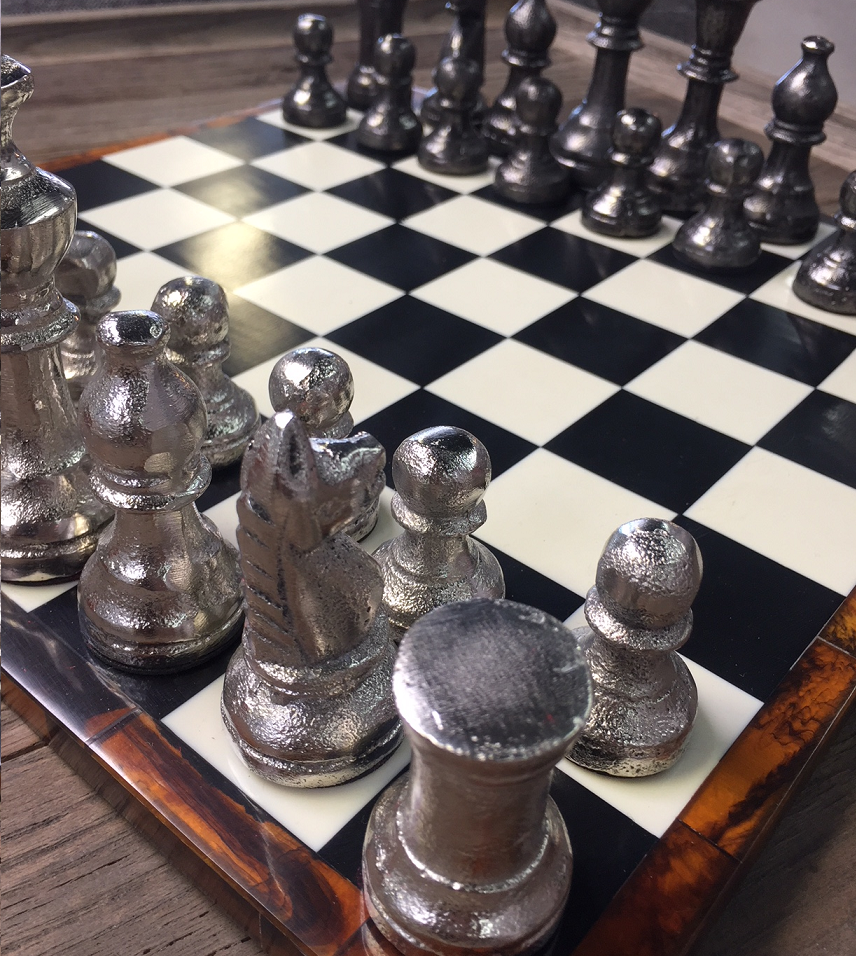 Handcrafted Wooden Inlaid Chess Set - Premium Tournament Chess Board with Staunton Pieces - Perfect for Home, Office & Gifts