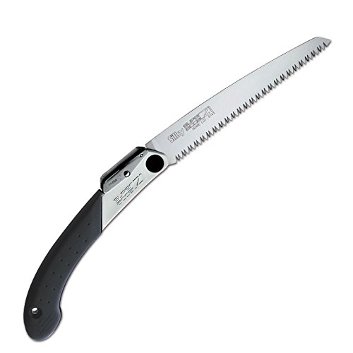 Silky Super Accel 119-21 Professional Folding Landscaping Hand Saw with Large Teeth - 210mm Blade (4-Pack) - Ideal for Tree Pruning, Gardening & Outdoor Wood Cutting