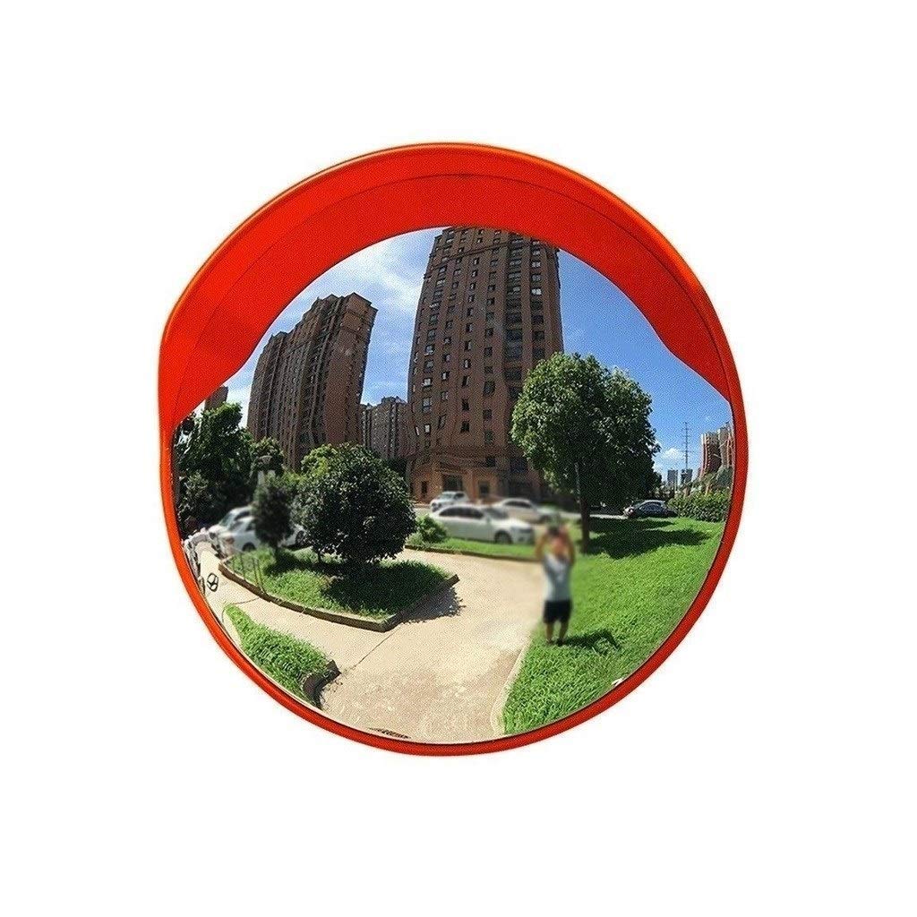 Panshan Convex Traffic Safety Mirror - 75cm Wide-Angle Road Mirror for Park Entrances | Weatherproof & Easy Installation | Ideal for Parking Lots, Driveways & Intersections