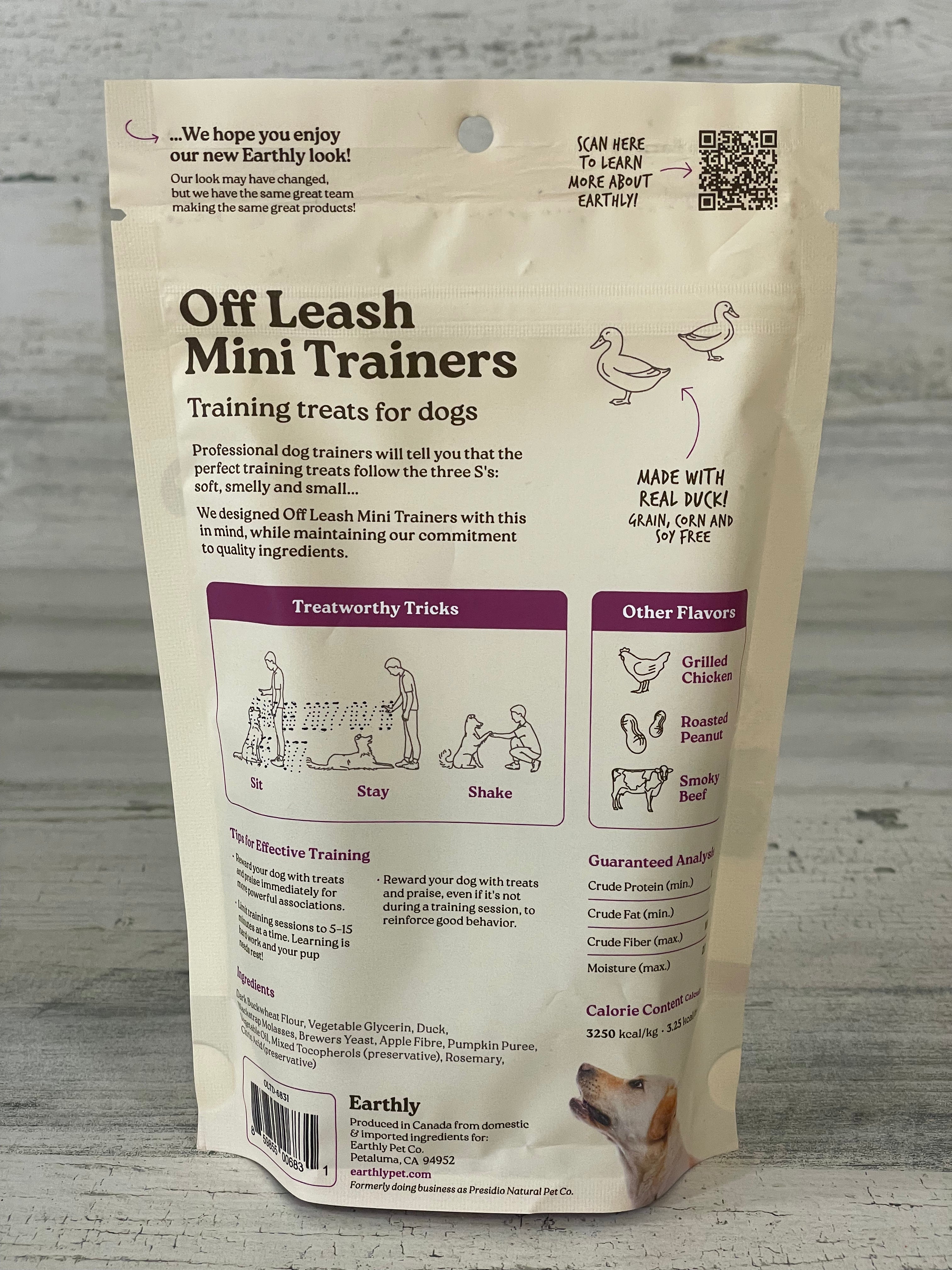 Premium Duck Mini Training Treats for Dogs - All-Natural, Grain-Free, High-Protein Rewards - Perfect for Obedience Training, Puppy Classes & Outdoor Adventures