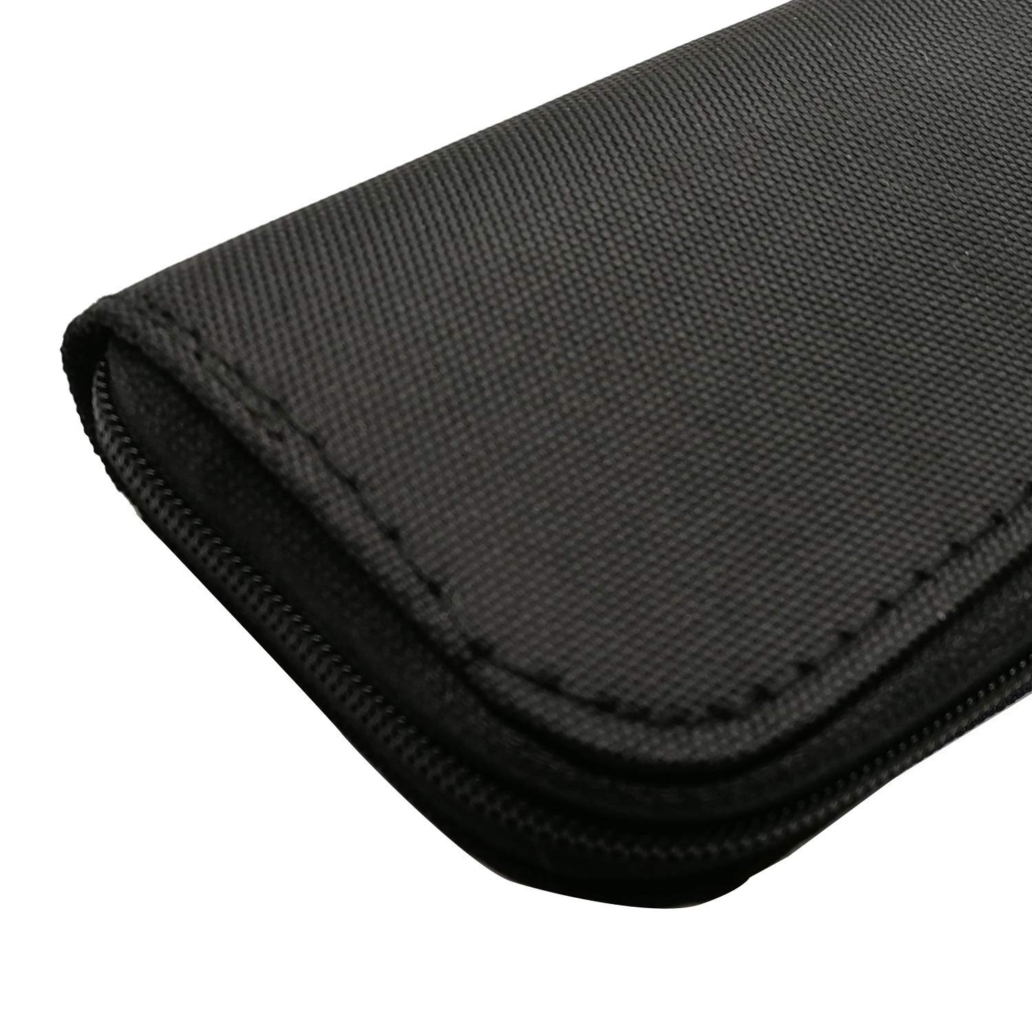 Mixtecc 8-Page 22-Slot Memory Card Holder Case - Waterproof SDHC/SD Card Organizer for Cameras, Drones & Media Storage (Black) | Perfect for Travel, Photography & Data Backup