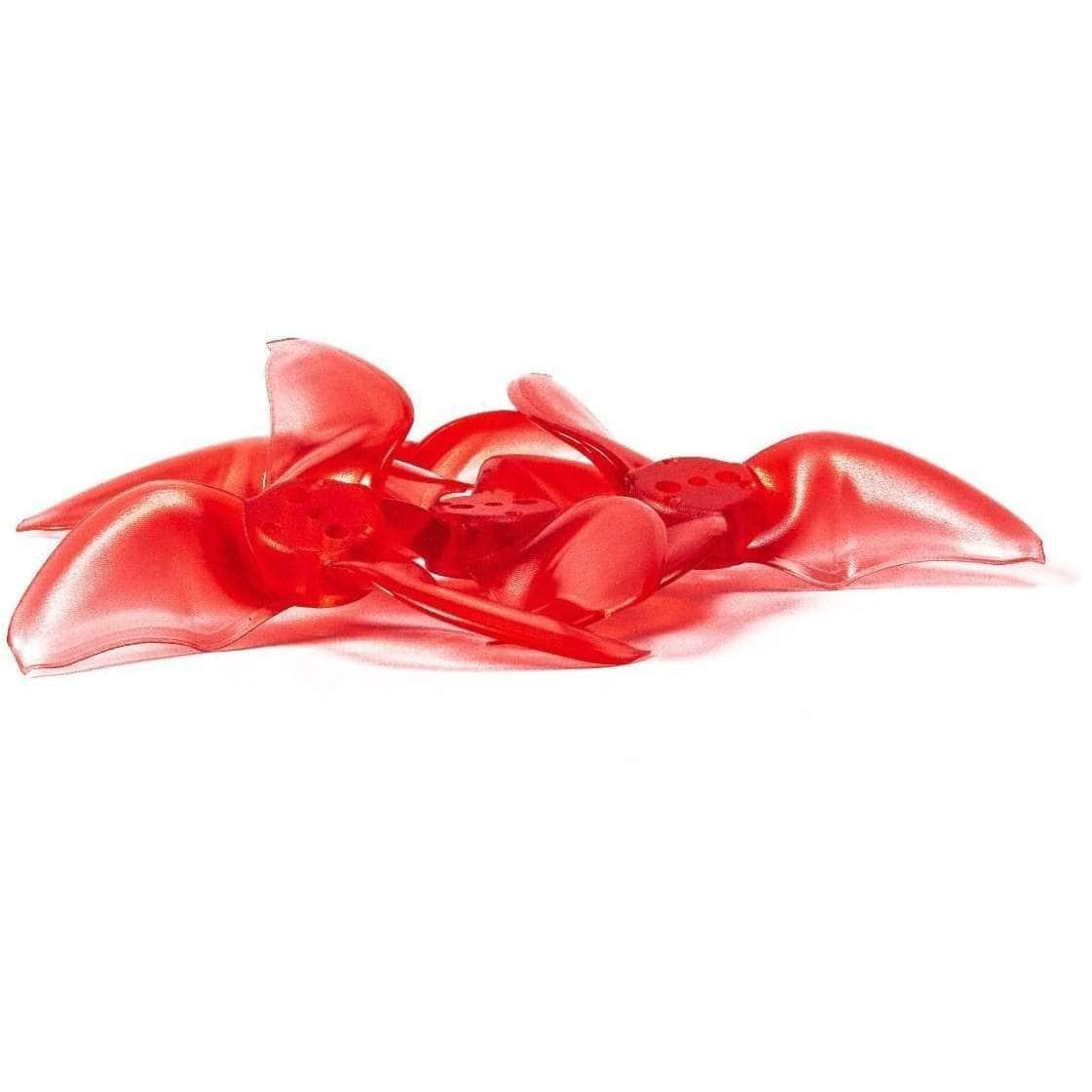 EMAX Avan Blur 2x1.9x3 Tri-Blade 2 Propeller 4 Pack - Red | High-Performance FPV Drone Propellers for Racing and Freestyle Flying