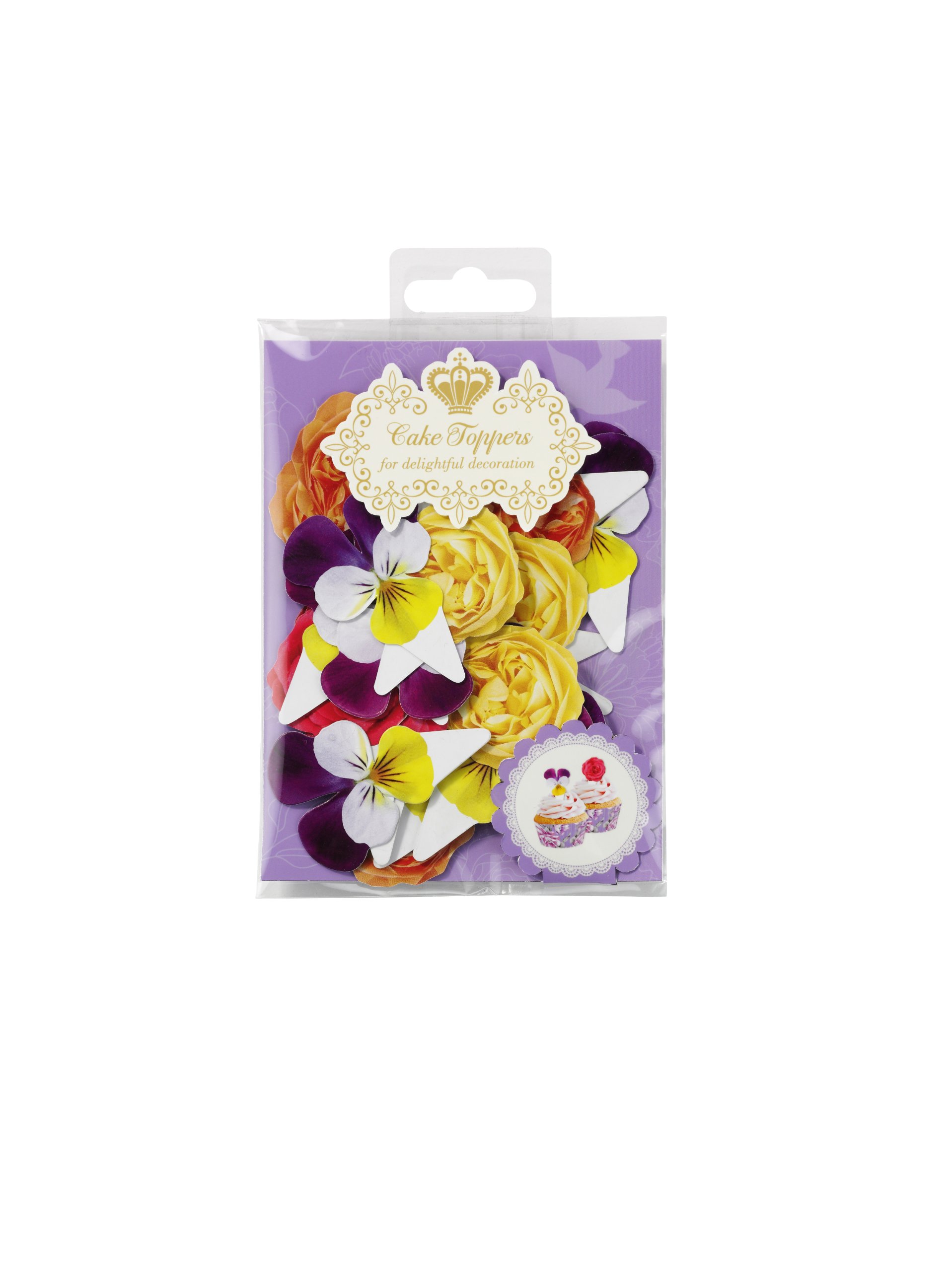 Talking Tables Utterly Scrumptious Cake Toppers - Fun & Elegant Birthday Party Decorations for Cakes, Cupcakes & Desserts | Perfect for Weddings, Baby Showers & Special Celebrations