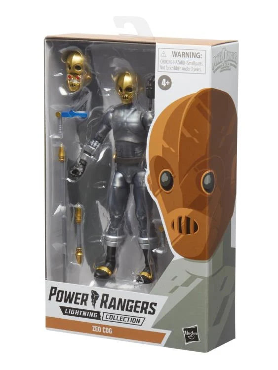 Power Rangers Zeo Lightning Collection Zeo Cog Action Figure - Official Hasbro Collectible Toy for Kids & Adults - Perfect for Display, Play & Cosplay