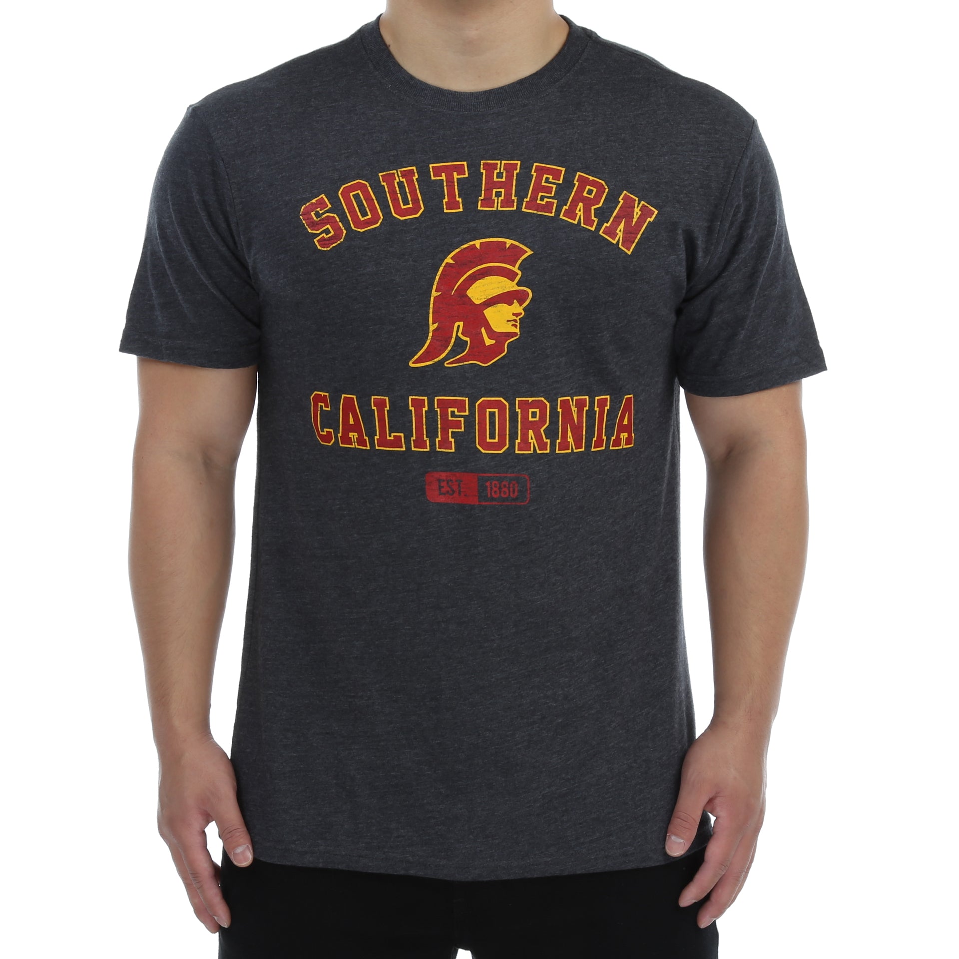 USC Arch Way T-Shirt for Men & Women - Comfortable Cotton Black Graphic Tee - Perfect for College, Gameday, and Casual Wear