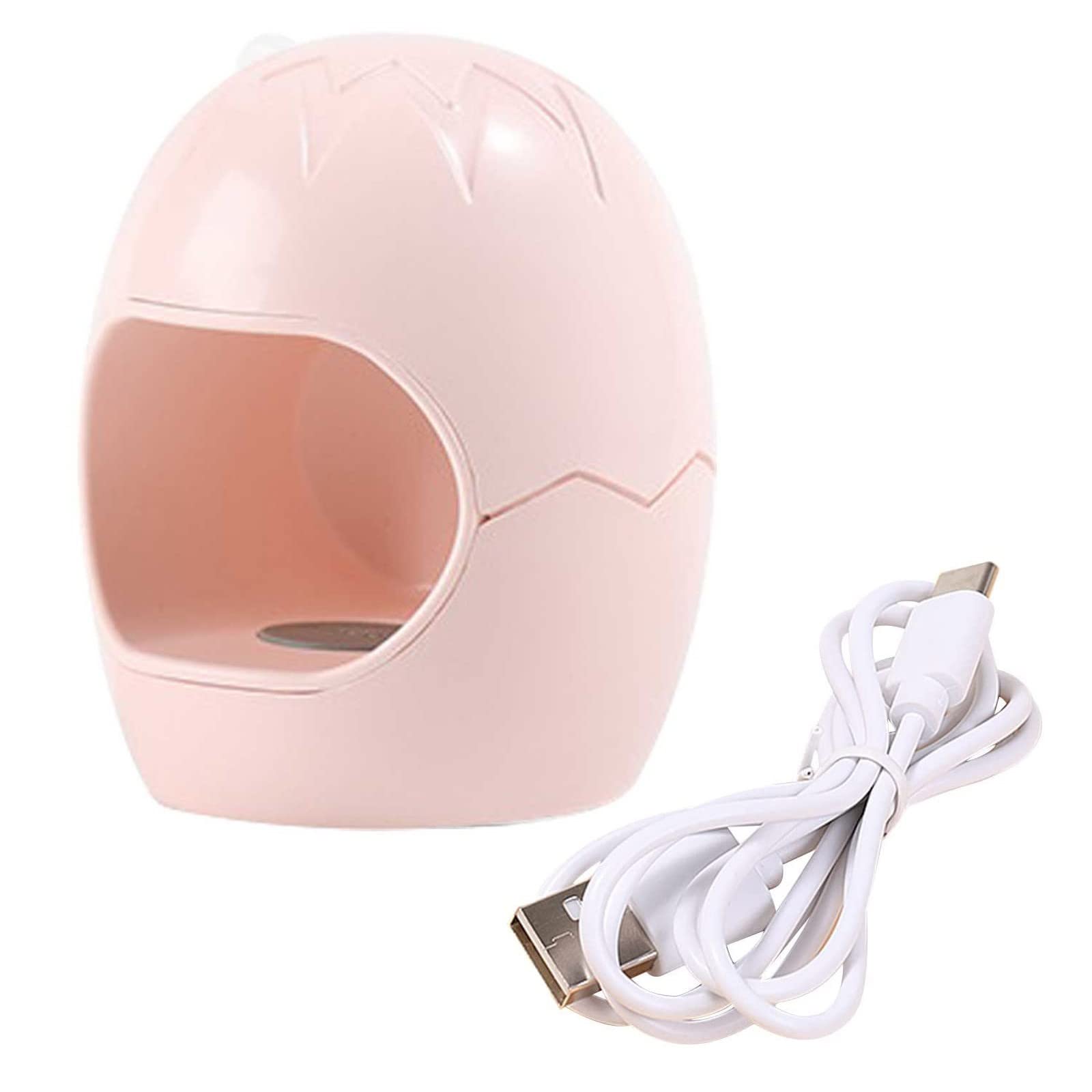 Professional 6W LED Gel Nail Lamp with Timer - Fast Curing UV/LED Nail Dryer for Gel Polish, Manicure & Pedicure - Perfect for Home Salon, Nail Art DIY & Professional Use - Includes Nail Polish Holder & Accessories Storage