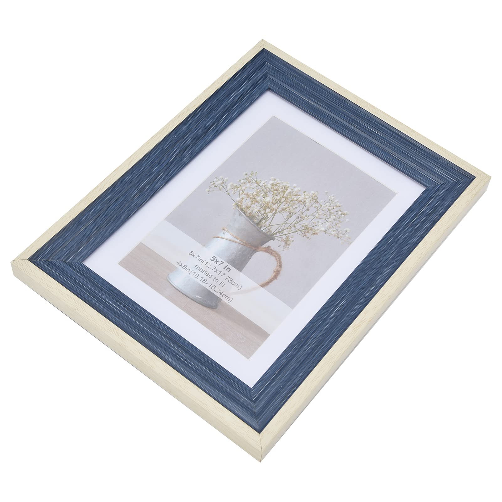 LZKW 8x10 Inch Rectangular Photo Frame - Simple Modern Design, Durable Wooden Picture Frame for Office, Home Decor, and Festive Gifts (Medium Size) | Perfect for Wall Display, Desk Decor, Wedding Photos & Anniversary Gifts