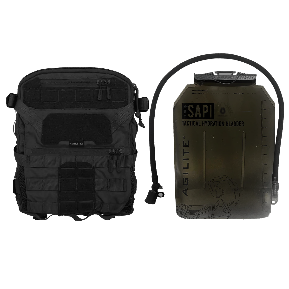 Agilite Micro MAP MOLLE-Compatible Tactical Pouch - Durable & Lightweight for Military, Hiking & Outdoor Gear - Available in Multiple Colors