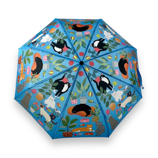 Stylish Cat-Themed Umbrella for Rainy Days - Perfect for Cat Lovers & Outdoor Use