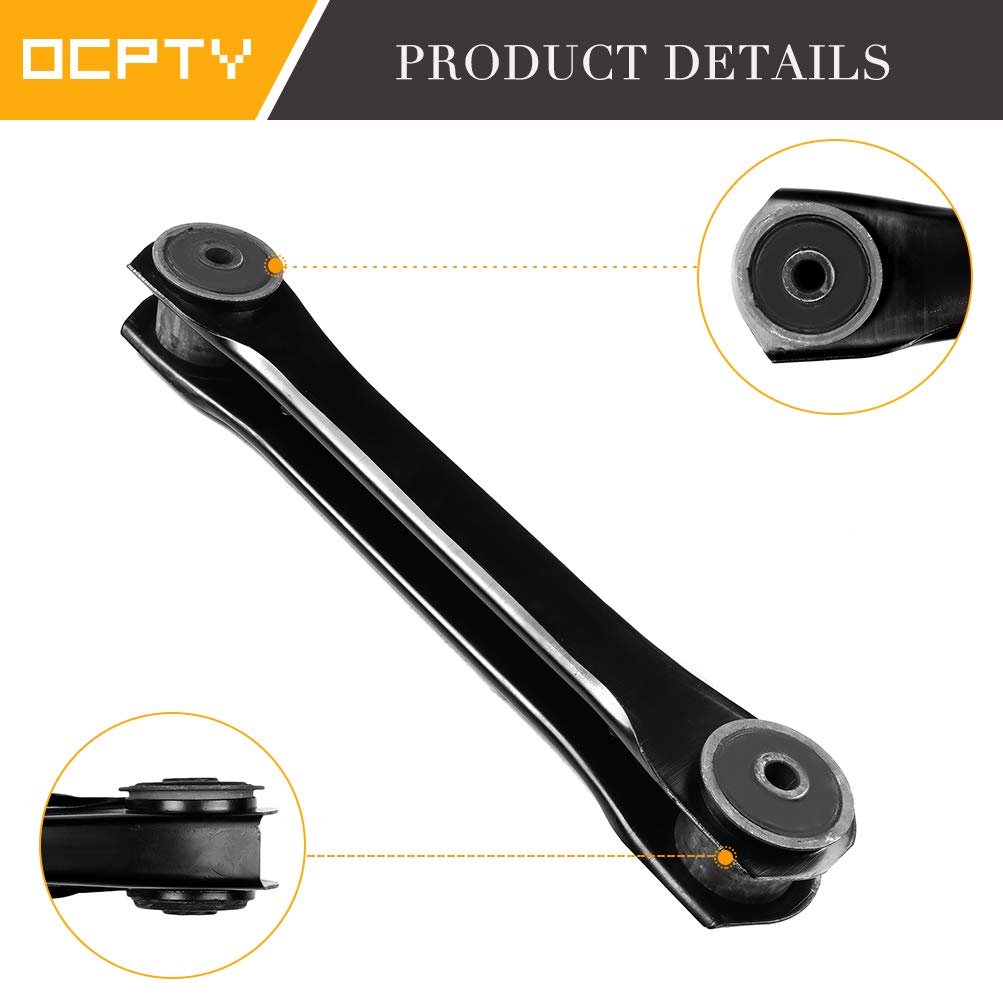 OCPTY - New Front Lower Control Arm Assembly Compatible with 1997-2006 Jeep Wrangler TJ - Replacement Suspension Part for Off-Road & Daily Driving