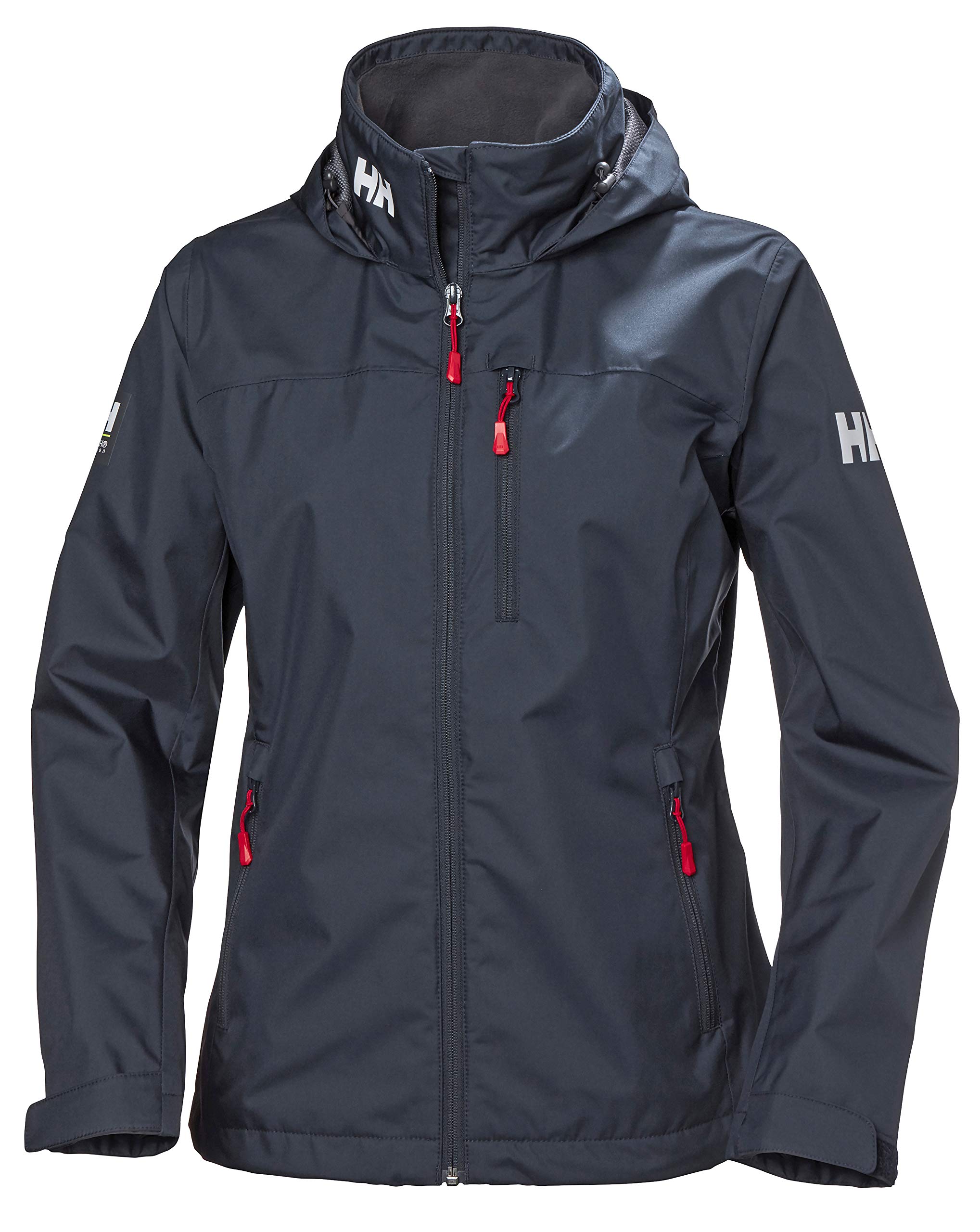 Helly Hansen Women's W Crew Hooded Midlayer Jacket - Lightweight Fleece Insulated Jacket for Hiking, Skiing & Outdoor Activities (Pack of 1)