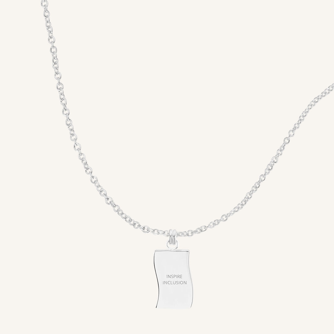 Inspire Inclusion Necklace - Elegant Women's Jewelry for Empowerment & Diversity - Perfect for Gifts, Work, and Special Occasions