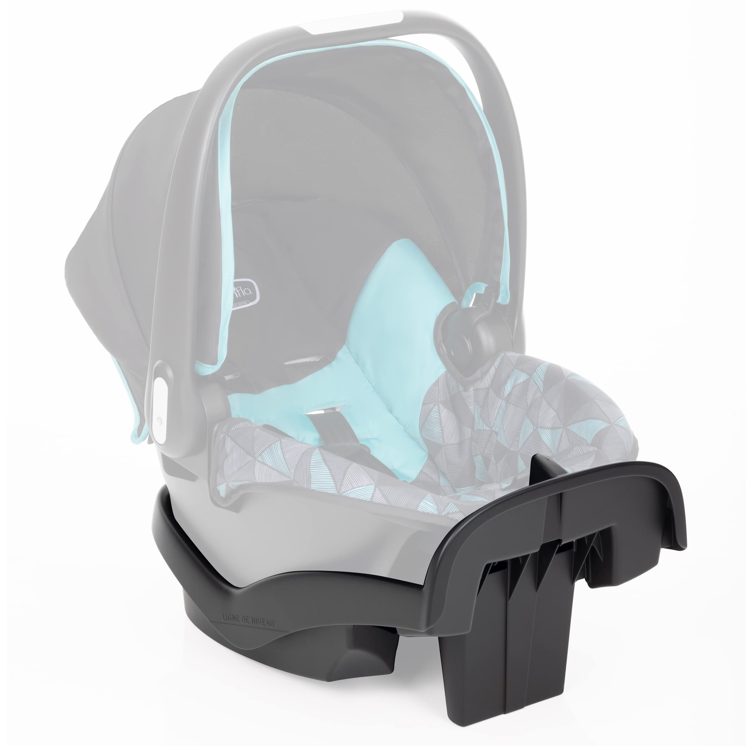 NurtureMax Infant Car Seat Base - Safe & Comfortable Baby Car Seat Base for Newborns to Toddlers (Black) | Easy Installation for Cars, Travel & Daily Use