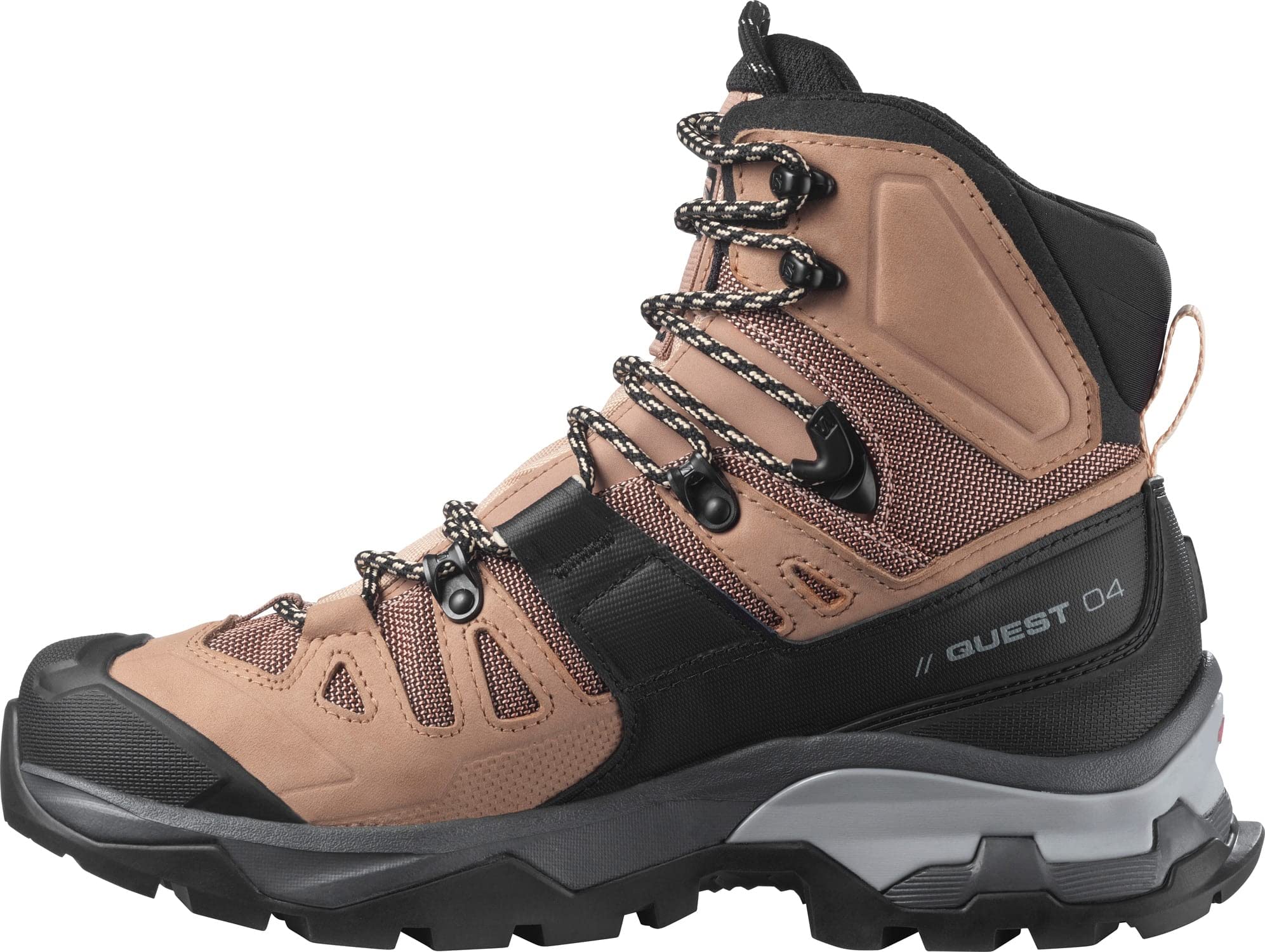 Salomon Women's Quest Hiking Boots - Lightweight Waterproof Outdoor Shoes for Women | Perfect for Trail Running, Backpacking & Mountain Adventures