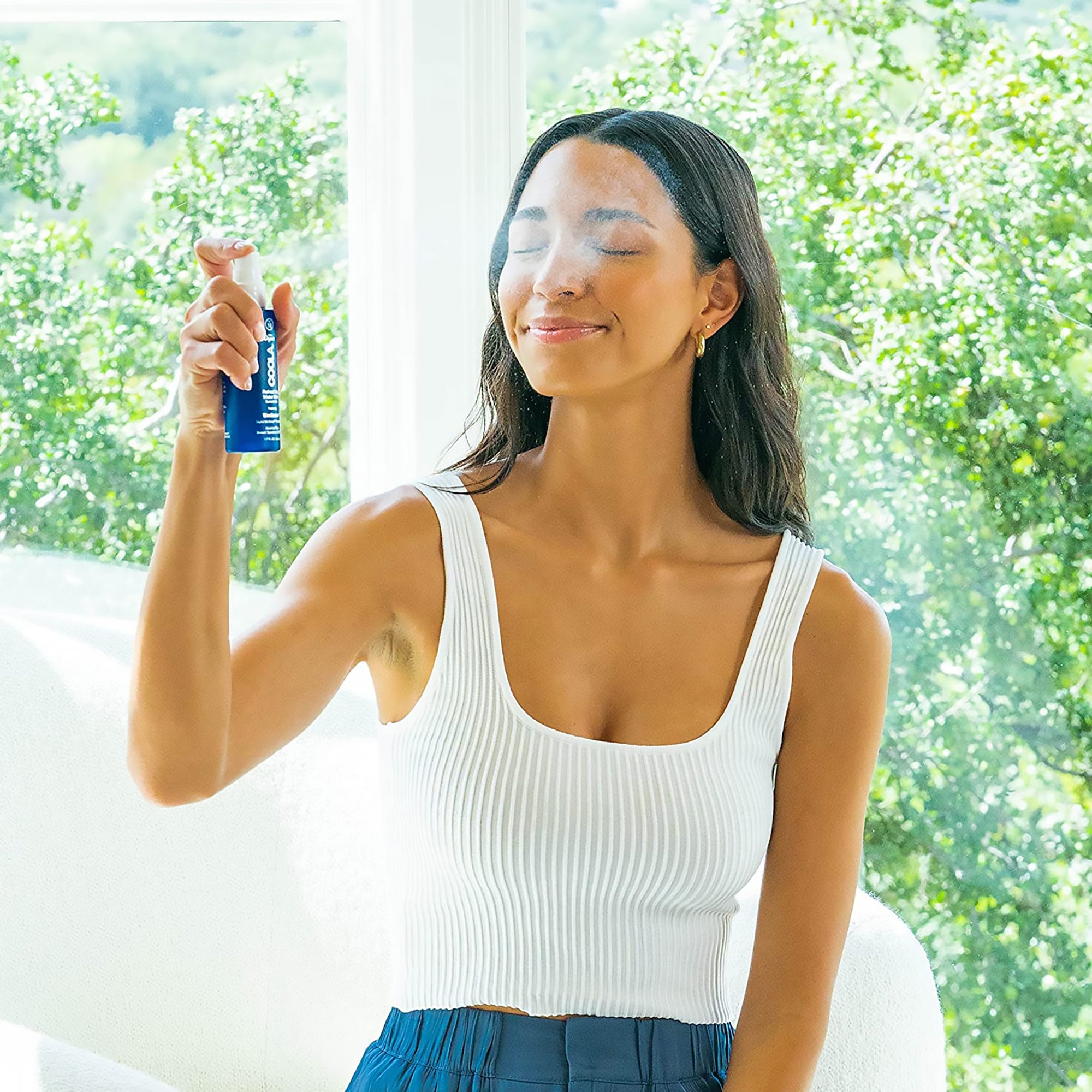 COOLA Full Spectrum 360° SPF18 Refreshing Water Mist Sunscreen Spray - Hydrating & Cooling Face & Body Sun Protection for Outdoor Activities, Beach, Pool & Daily Use