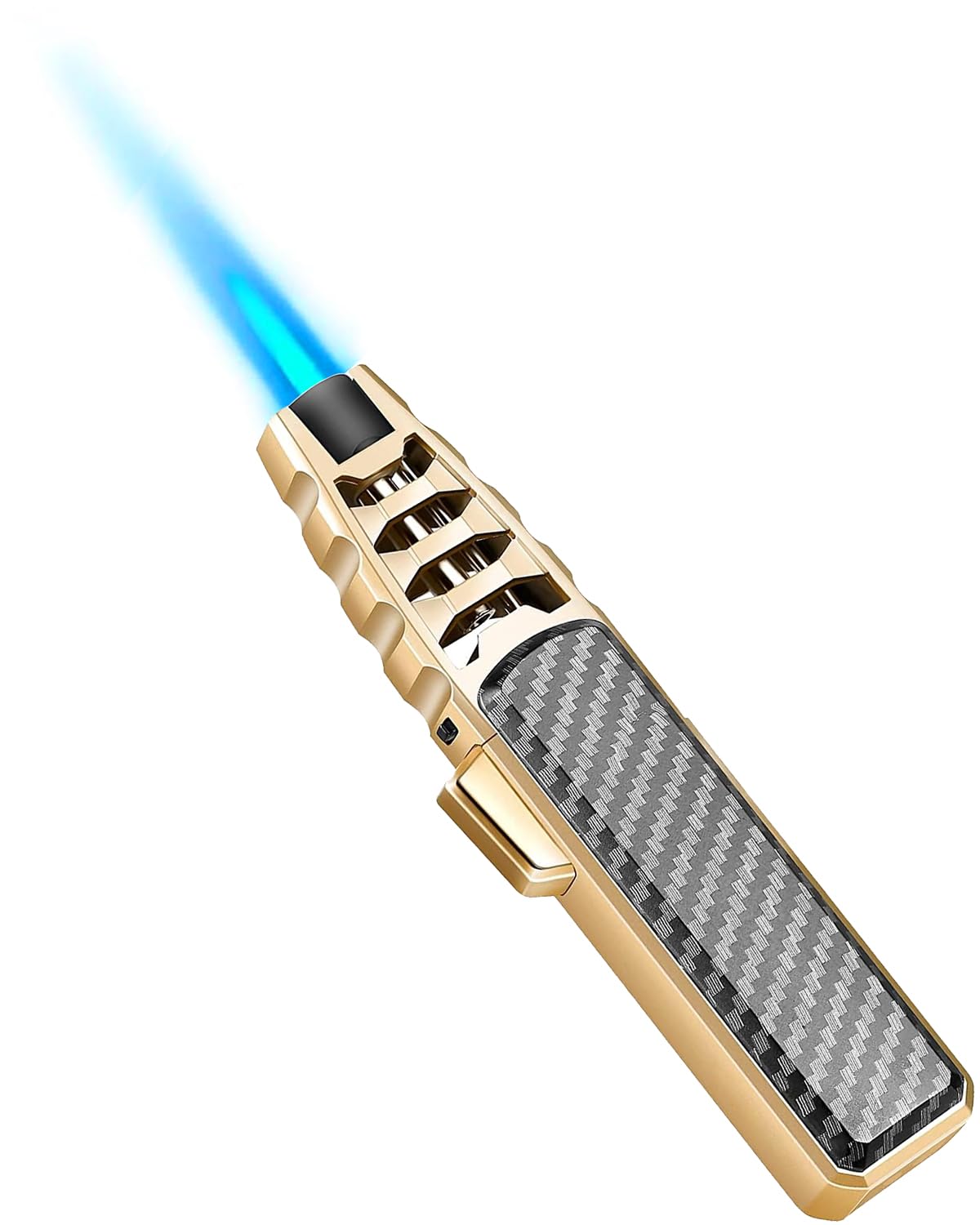 Refillable Butane Torch Lighter - Adjustable Cooking Torch for Kitchen & BBQ (Gas Not Included)