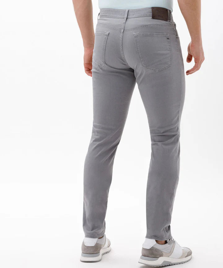 BRAX SILVER HI FLEX 5-Pocket Stretch Men's Pants - Comfortable Slim Fit Trousers for Work, Office & Casual Wear