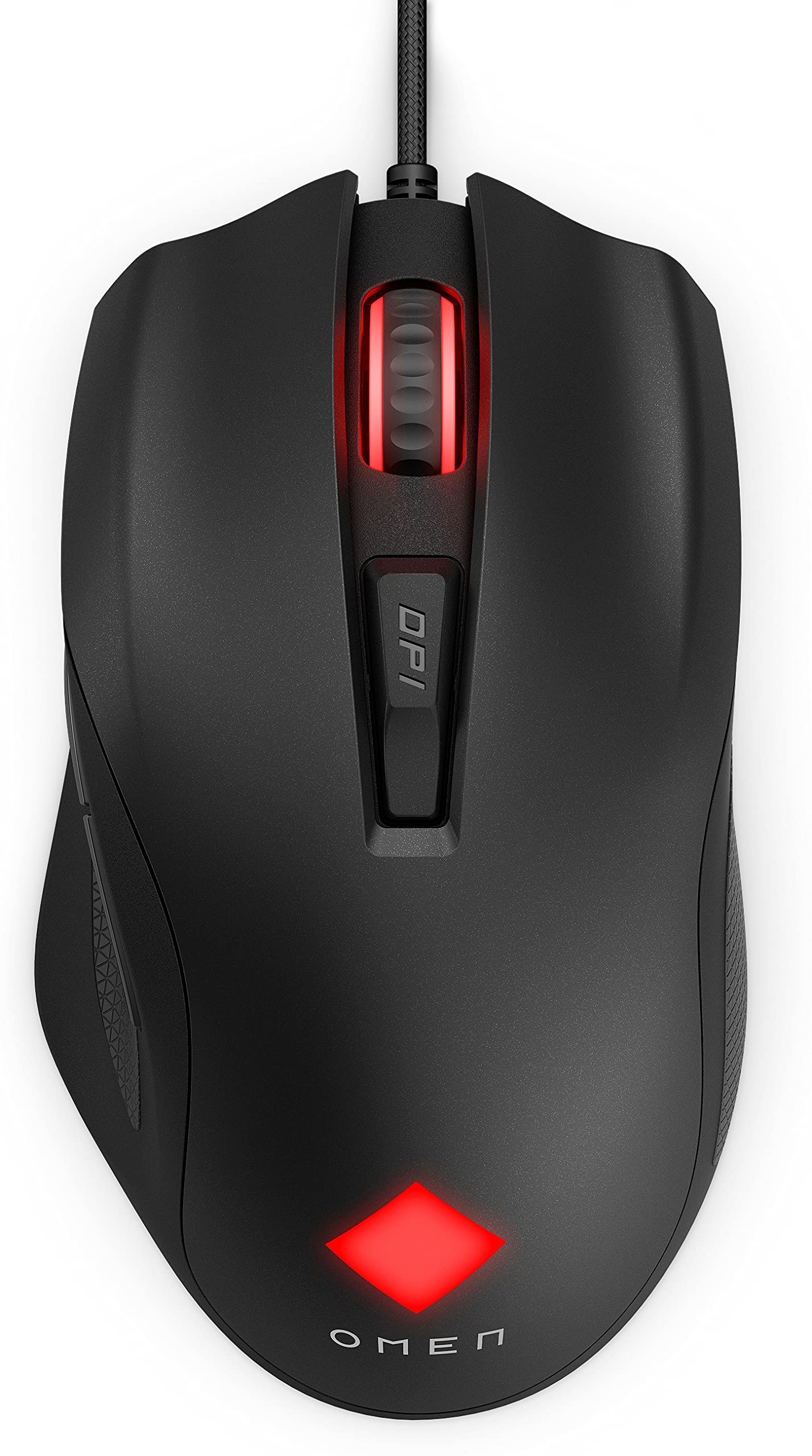 HP OMEN Vector Gaming Mouse - Wired RGB Optical Gaming Mouse with 16,000 DPI, 6 Programmable Buttons, Ergonomic Design for PC Gamers - Perfect for FPS, MOBA, and Esports Gaming