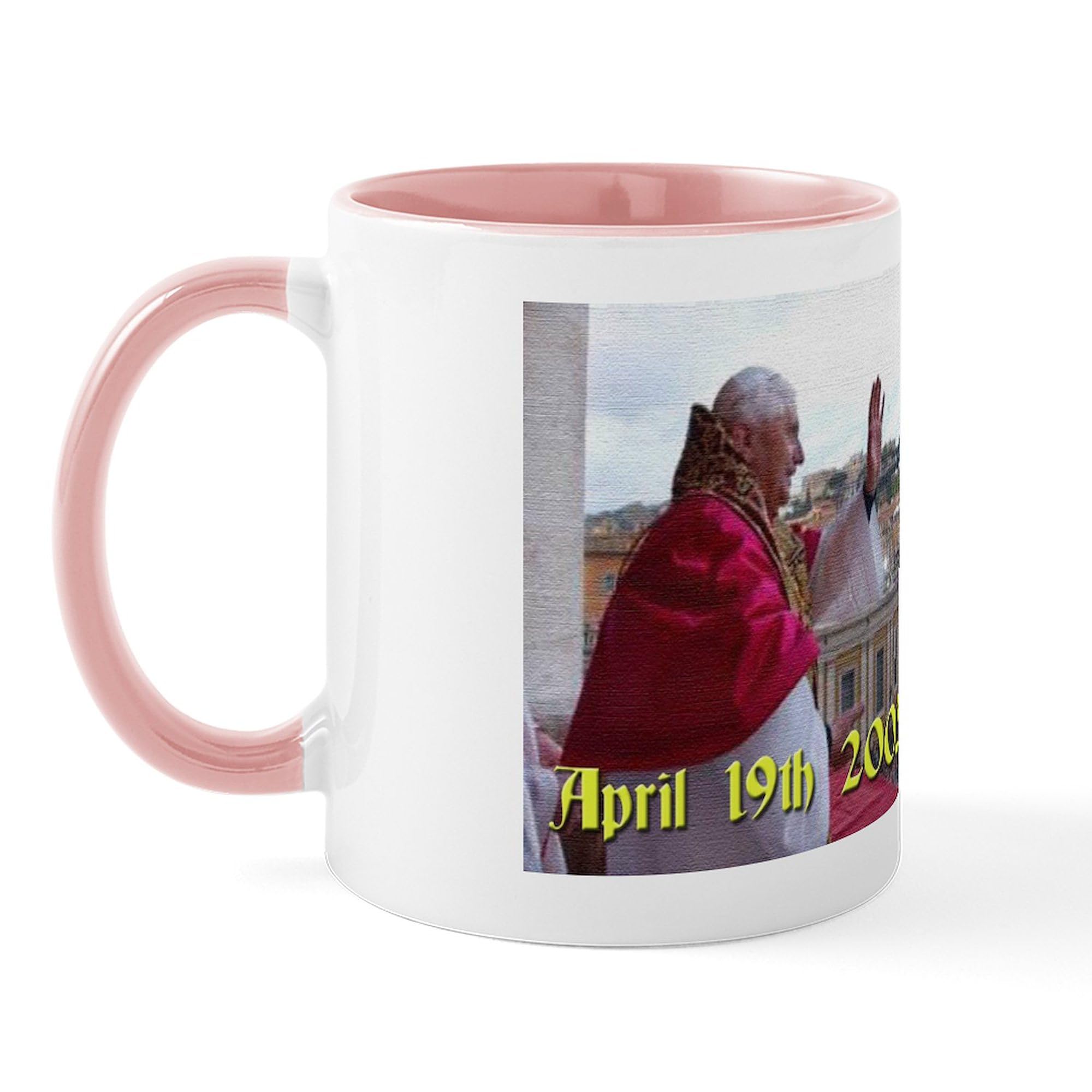 Pope Benedict XVI 11 oz Ceramic Coffee Mug (325 ml) - Perfect for Catholic Gifts, Religious Collectors & Coffee Lovers - Ideal for Home, Office & Church Use