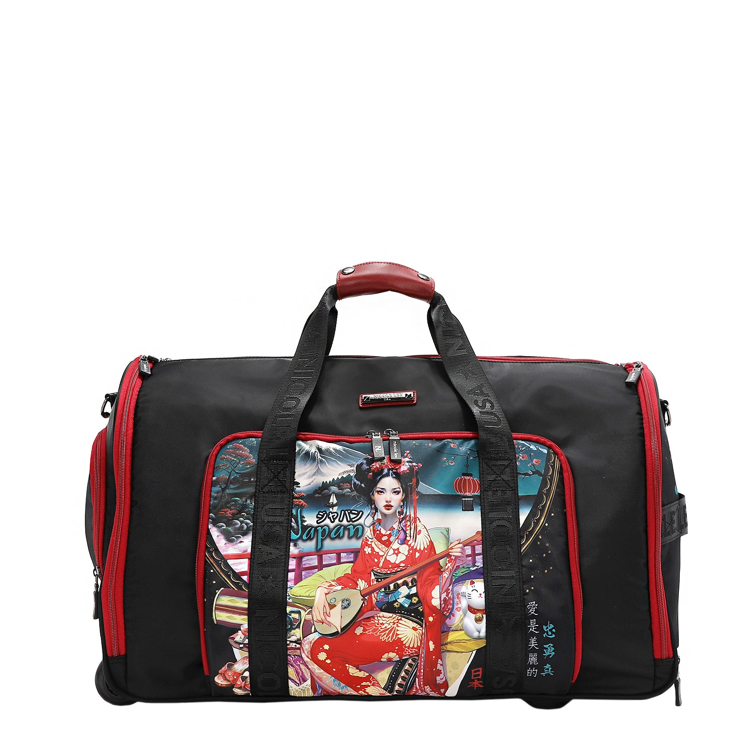 Best Rolling Duffel Bags for Travel - Lightweight, Durable & Spinner Luggage with Wheels - Perfect for Airplane Carry-On, Gym, and Weekend Trips