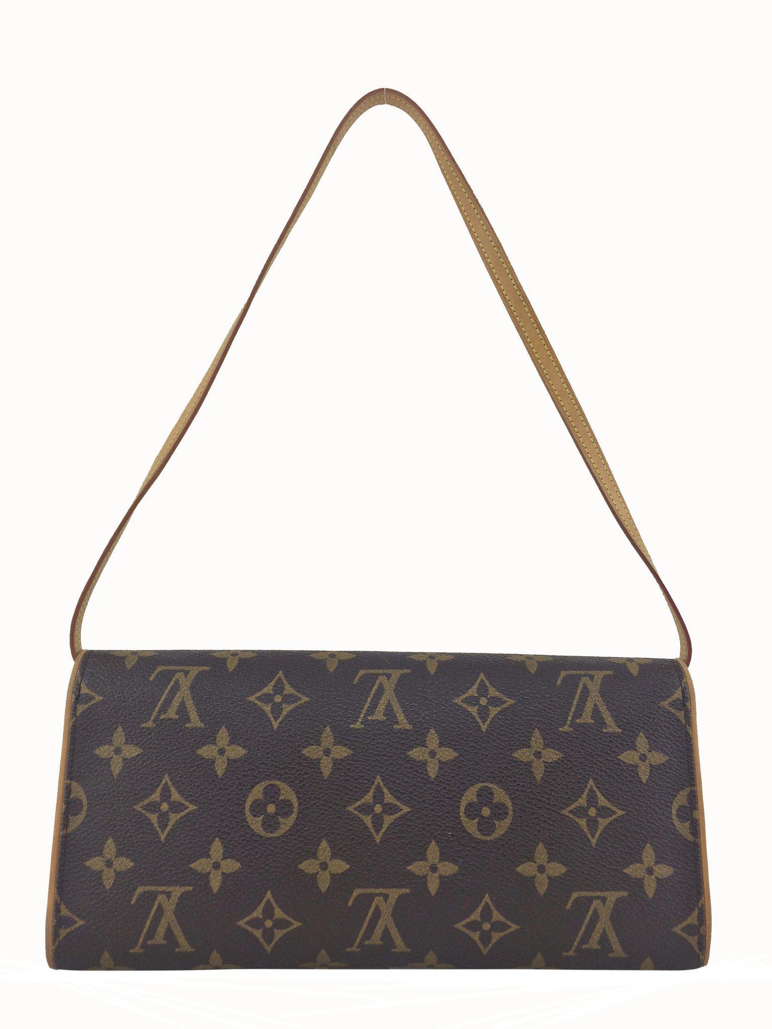 Authentic Louis Vuitton Monogram Canvas Pochette Twin GM Bag - Luxury Crossbody Purse for Women, Perfect for Date Night & Travel Accessories